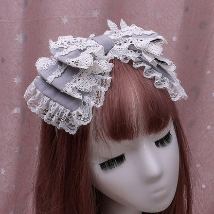 Pretty Princess Lolita Bow Headband 3