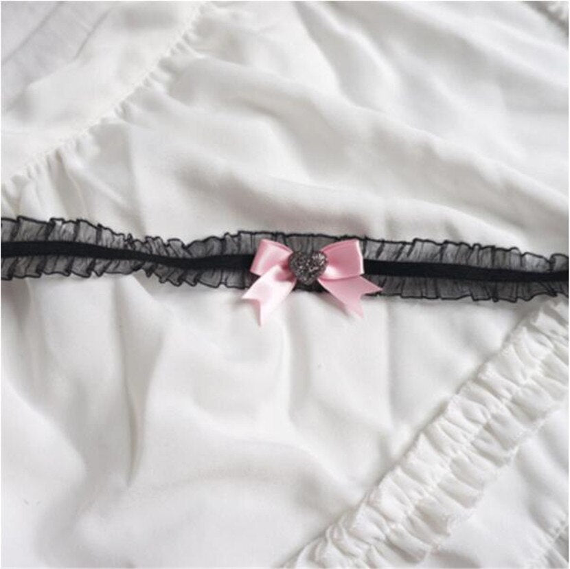 Pastel Goth Lolita Handmade Lace Collar style 4 Other