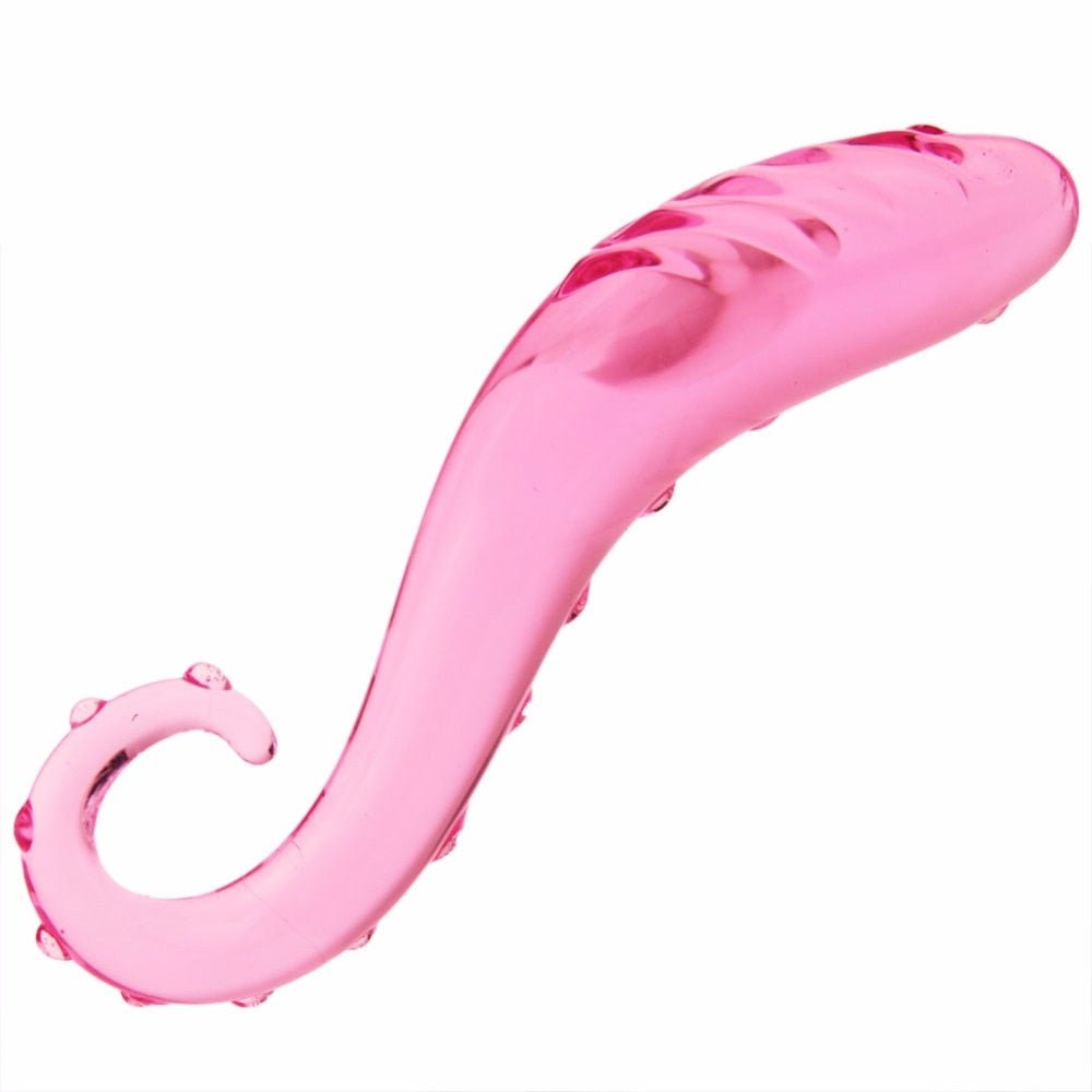 Pink Glass Tentacle Dildo