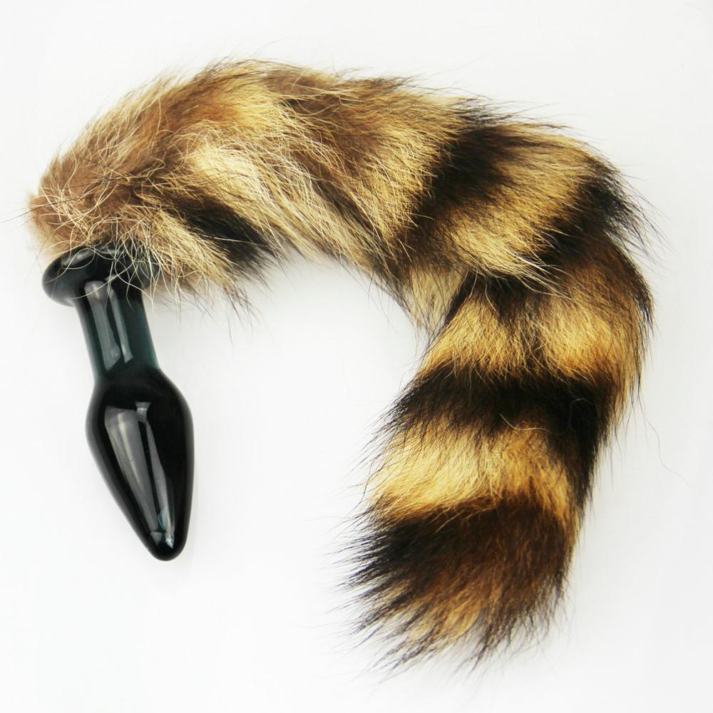 Soft Tiger Kitty Anal Tail m black