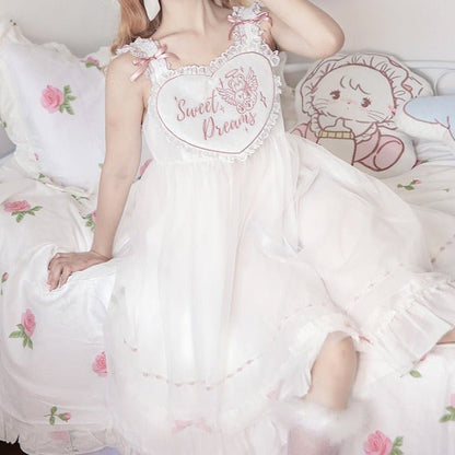 Sweet Lolita Princess Silk Cotton Dress