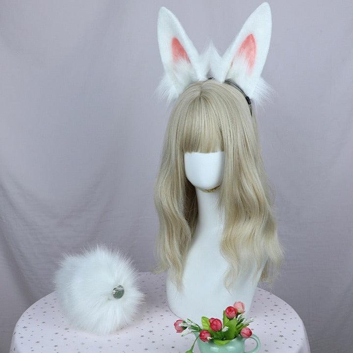 Lovely Plush Bunny Ears Set 3