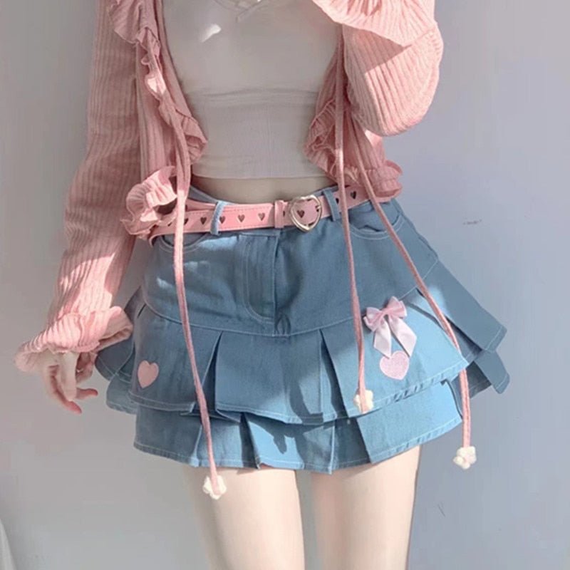 Sweet Lolita Denim Skirt