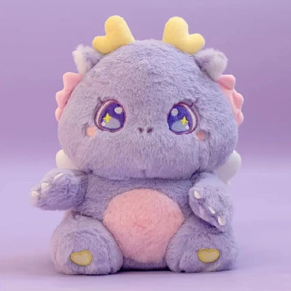 Sweet Fairy Dragon Kawaii Plushie (Colors) 30cm Purple