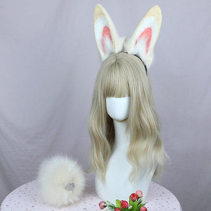 Lovely Plush Bunny Ears Set 1