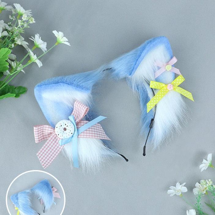 Plush Lolita Cat Ear Headband 2