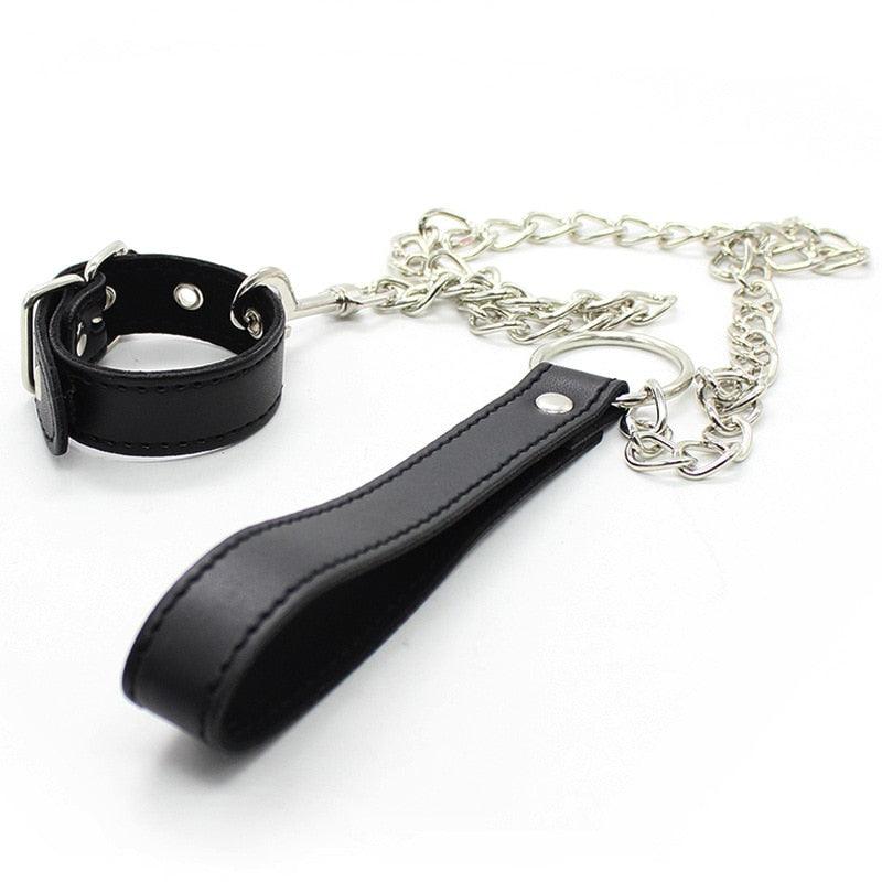 Leather Cock Leash AT-080-Style7