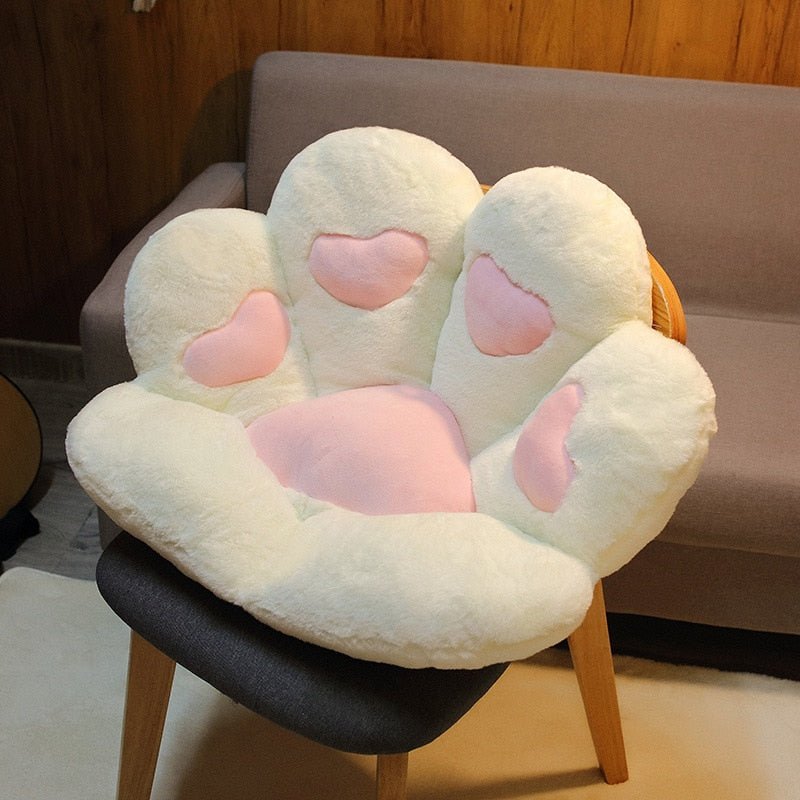 Kitty Paw Plush Cushion (Colors) E