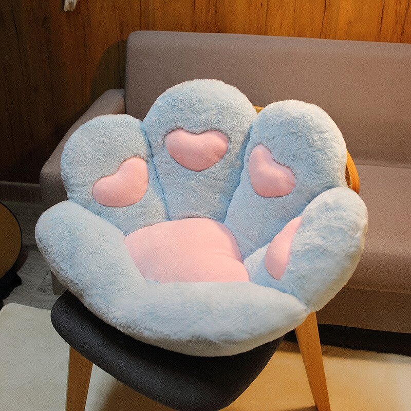 Kitty Paw Plush Cushion (Colors) H