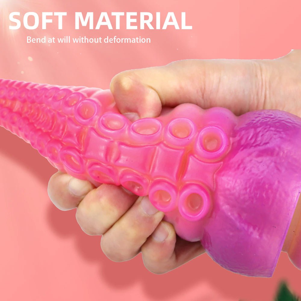 Large Silicone Tentacle Dildo (Colors)