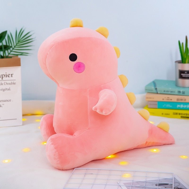 Squishy Dinosaur Plushie PinK A Length 30CM