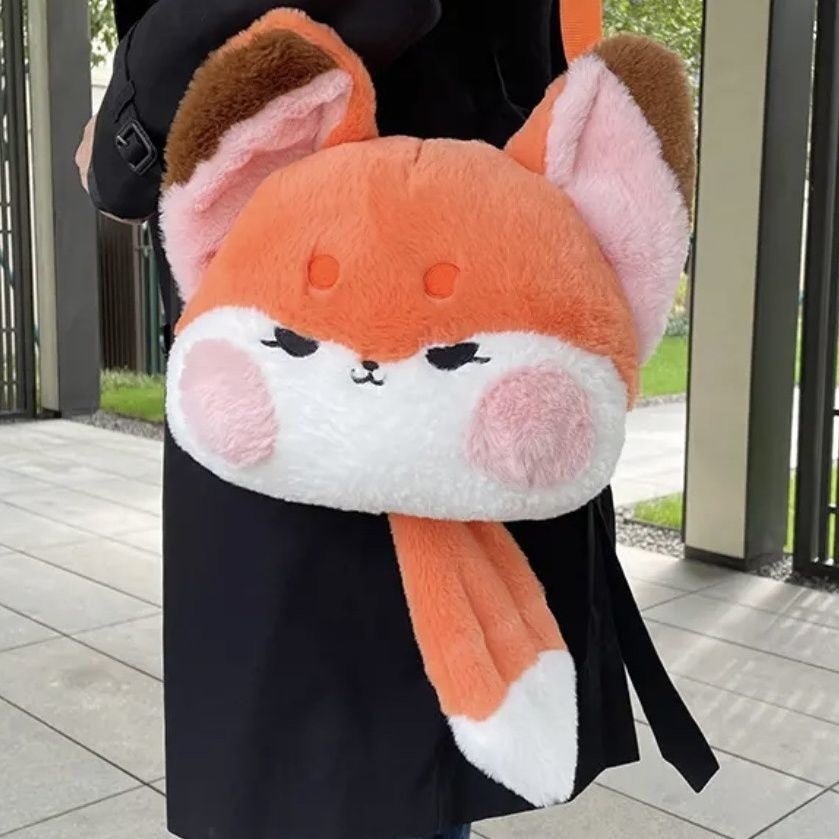Super Cute Fox Plush Bag