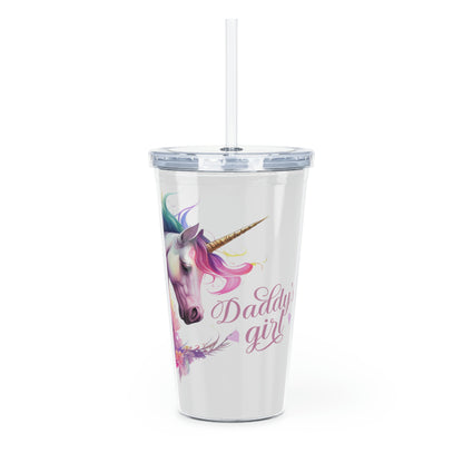 Pretty 'Daddy's Girl' Unicorn Tumbler