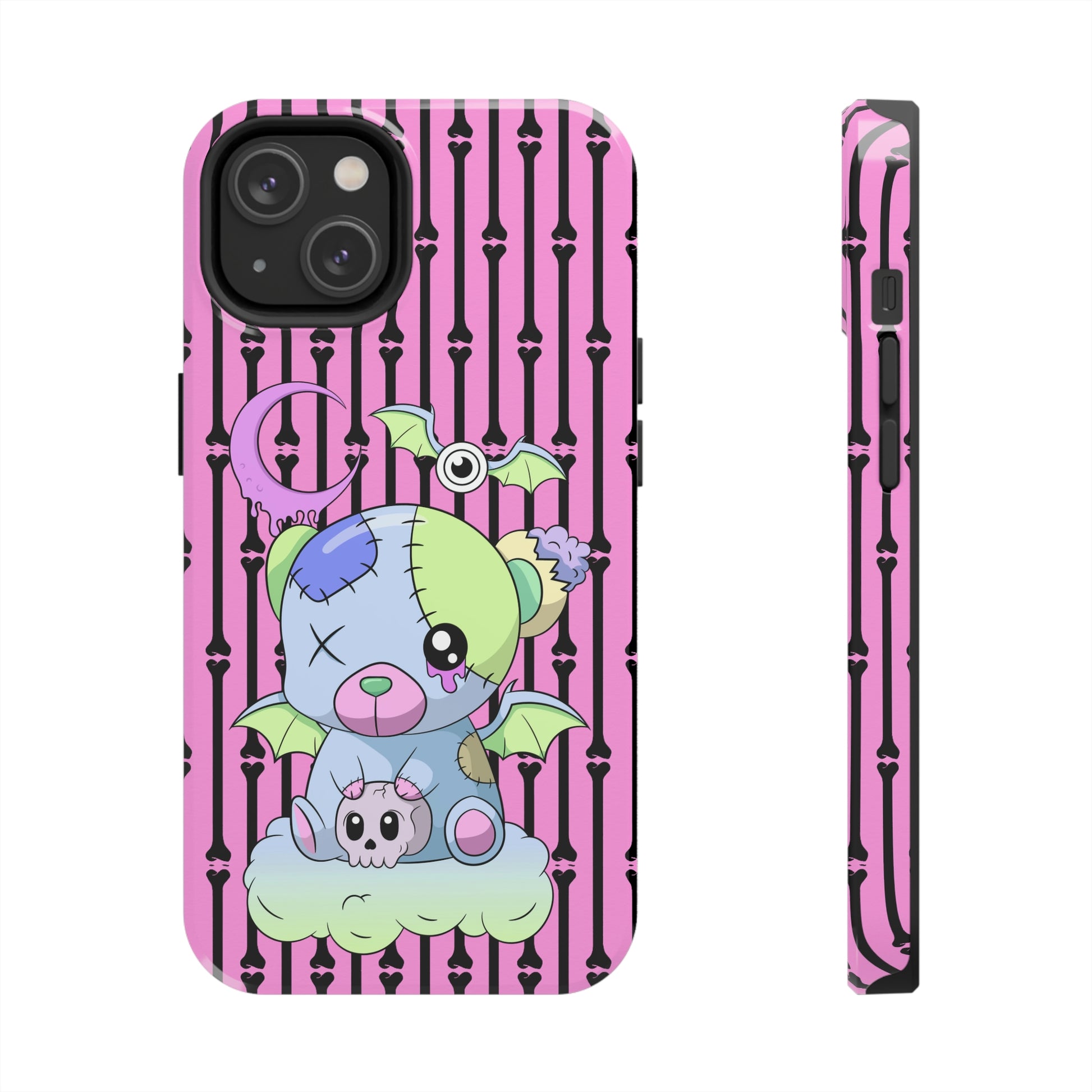 Pastel Goth Bear Tough Phone Case iPhone 14