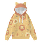 Cute Lion Ears Hoodie - Puppy's Aesthetics