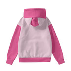 Kawaii Pink Leopard Kitty Ears Hoodie - Puppy's Aesthetics