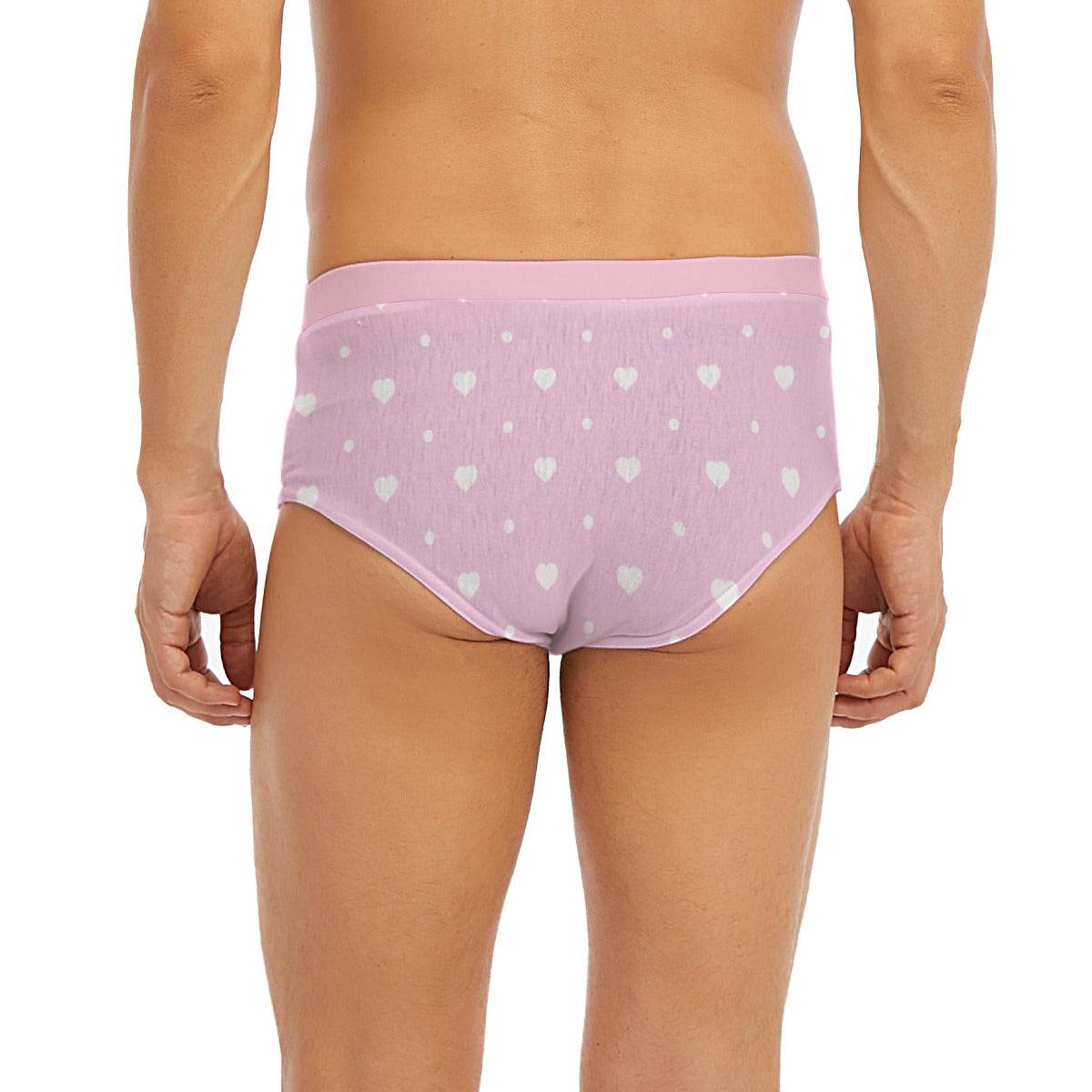 'Mommy's Little Love Bug' Pink White Briefs - Puppy's Aesthetics