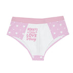 'Mommy's Little Love Bug' Pink White Briefs - Puppy's Aesthetics