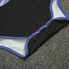 Black Blue Wolf Adult Unisex SnappieSuit - Puppy's Aesthetics