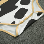 Kawaii Cow & Moon Adult Unisex SnappieSuit - Puppy's Aesthetics