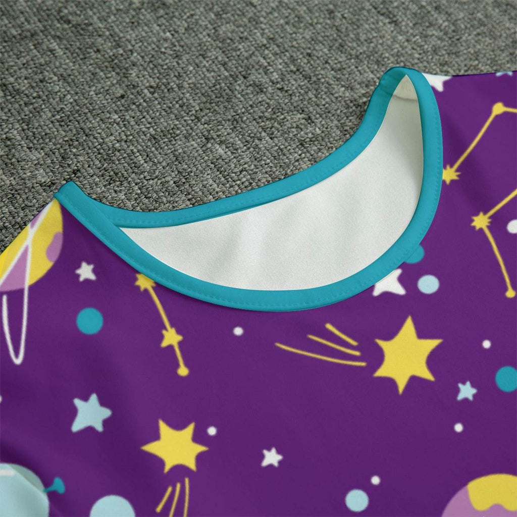 Purple UFO Space Adult SnappieSuit - Puppy's Aesthetics