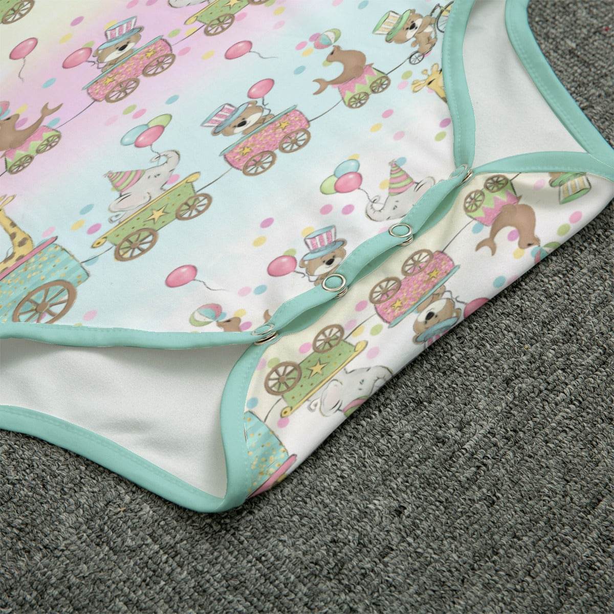 Sweet Pastel Circus Adult Unisex SnappieSuit - Puppy's Aesthetics